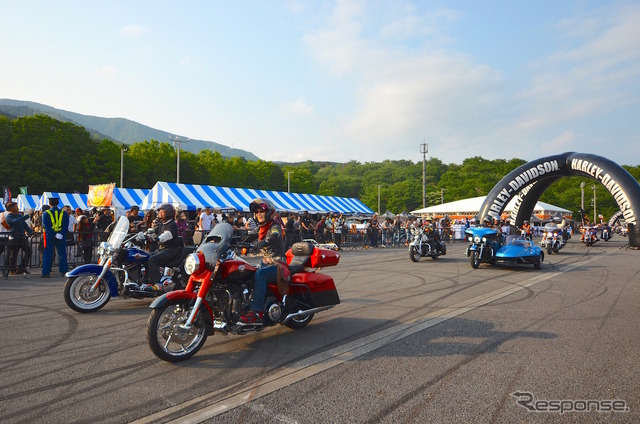 今回で18回目の開催となった HARLEY-DAVIDSON BLUE SKY HEAVEN。