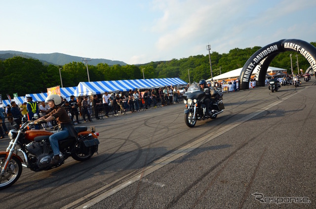 今回で18回目の開催となった HARLEY-DAVIDSON BLUE SKY HEAVEN。