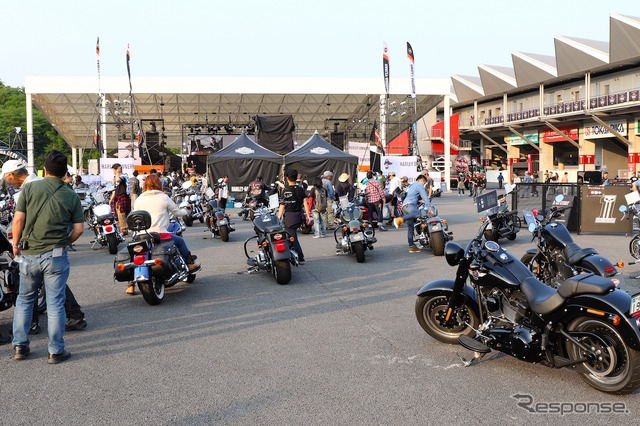 今回で18回目の開催となった HARLEY-DAVIDSON BLUE SKY HEAVEN。