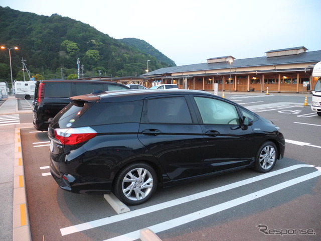 道の駅阿武町の様子