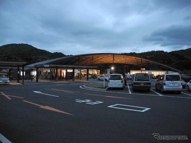 道の駅ソレーネ周南の様子