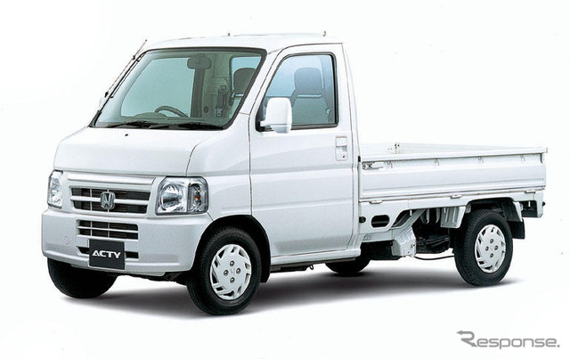 ホンダ、アクティ シリーズを一部改良して発売