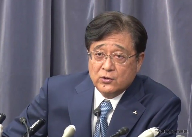 三菱自動車工業の益子修会長(資料画像)