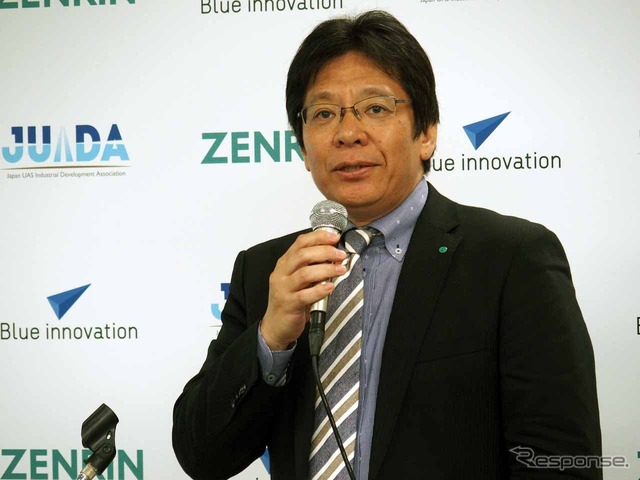 ゼンリン上席執行役員第二事業本部長の藤沢秀幸氏