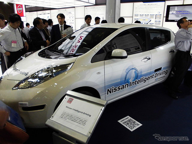 60kWhバッテリーを参考出品した日産(人とくるまのテクノロジー展2016横浜)