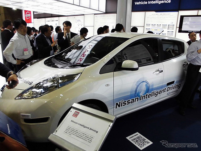 60kWhバッテリーを参考出品した日産(人とくるまのテクノロジー展2016横浜)