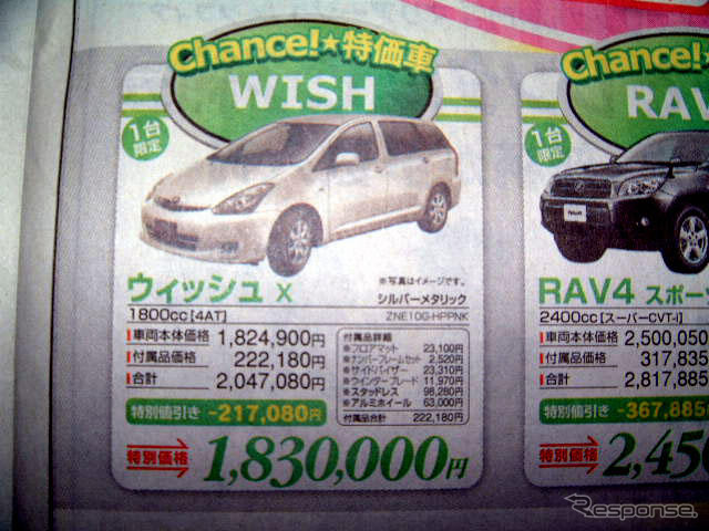 【新車値引き情報】春の商戦、早くも始まる!!