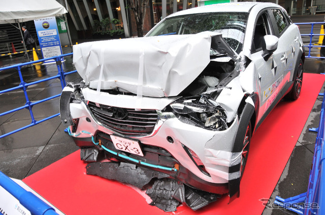 JNCAP最高評価となったマツダCX-3