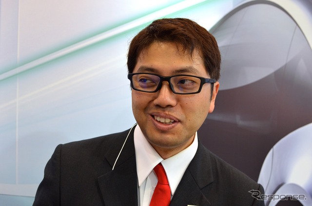 ボッシュ株式会社のモーターサイクル・パワースポーツ・エンジニアリング統括の服部隆幸氏。
