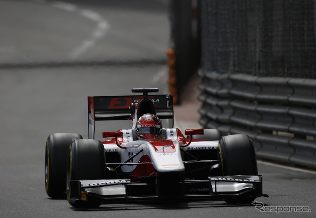 GP2参戦中の#1 松下信治が、モナコ戦の第2レースで今季初勝利を達成。