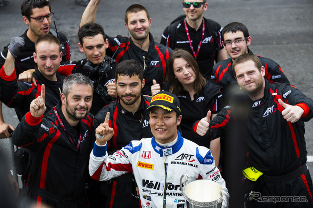 GP2参戦中の#1 松下信治が、モナコ戦の第2レースで今季初勝利を達成。