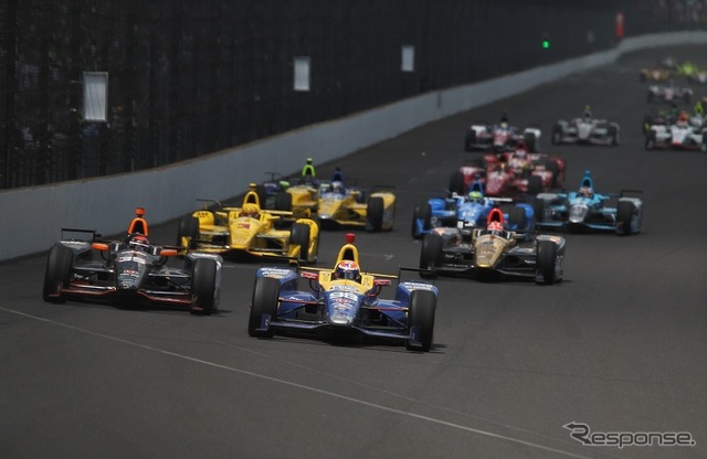 第100回 INDY500 決勝戦