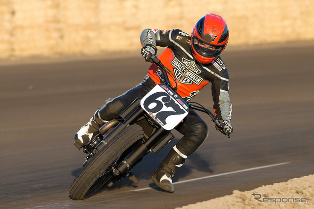 ハーレーの新型フラットトラックレーサー『XG750R』。