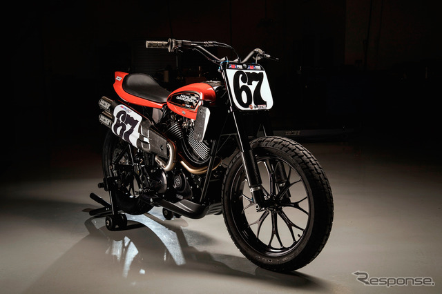ハーレーの新型フラットトラックレーサー『XG750R』。