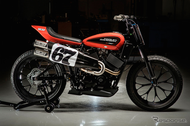 ハーレーの新型フラットトラックレーサー『XG750R』。