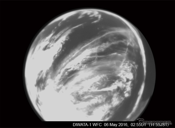 DIWATA-1搭載広視野モノクロ魚眼カメラ(WFC)による撮影画像