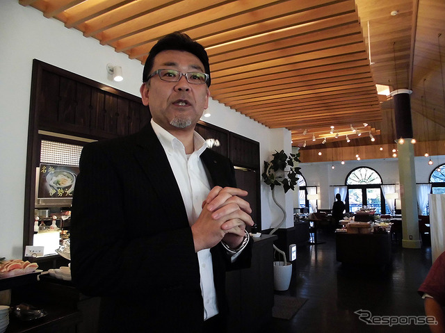 勢乃國屋代表取締役中村基記氏(AIR & BUS成田発伊勢行きツアー)