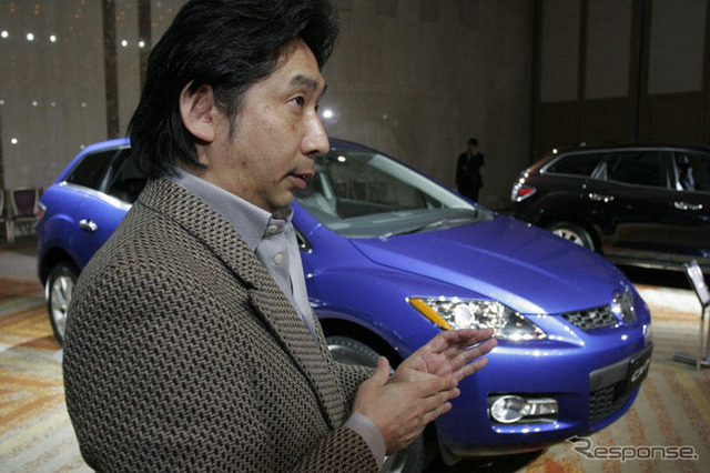 【マツダ CX-7 発表】見た瞬間に速さを感じるスタイル