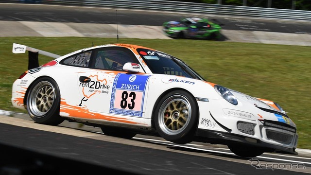 SP6クラスのポルシェ911 GT3カップ（Rent2Driveレーシング）