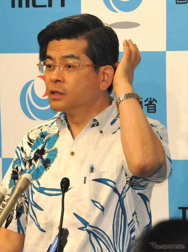 石井啓一国土交通相(6月7日・霞が関)