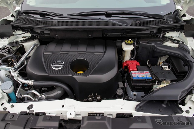 日産 キャシュカイのディーゼルエンジン（写真は欧州仕様）