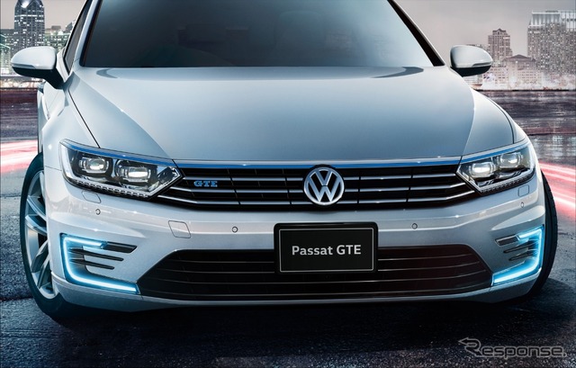 VW パサートGTEアドヴァンス C型LEDランプフロントバンパー/フロントエンブレム/フロントグリルイメージ