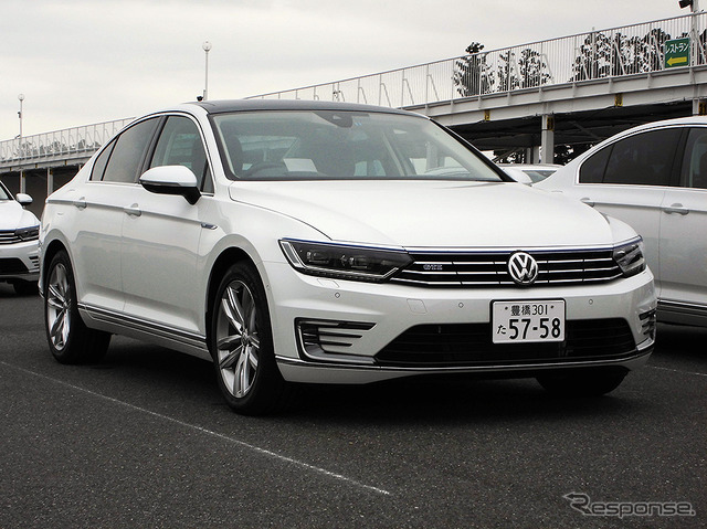 VW パサートGTE(千葉・袖ヶ浦フォレストレースウェイ、6月7日)