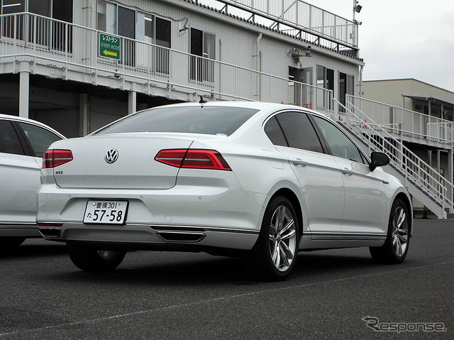 VW パサートGTE(千葉・袖ヶ浦フォレストレースウェイ、6月7日)