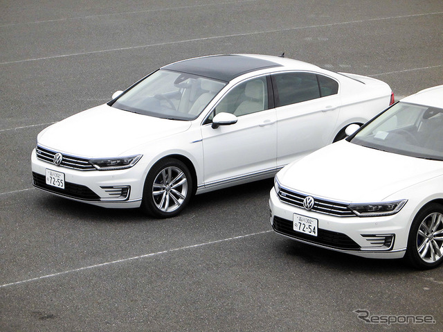 VW パサートGTE(千葉・袖ヶ浦フォレストレースウェイ、6月7日)