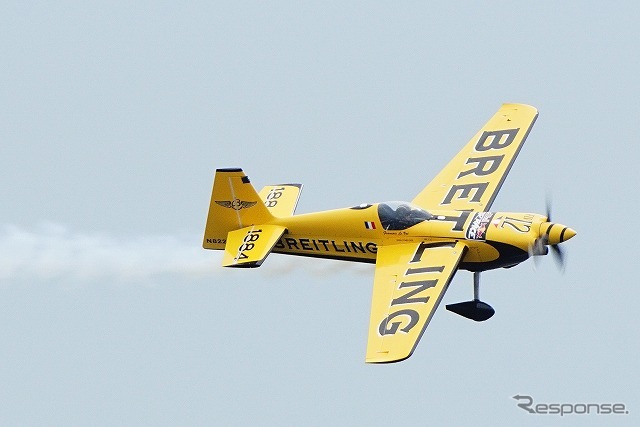 フランソワ・ルボット選手はフランス出身で、元々は空軍で戦闘機を操縦してきた経験を持つ。