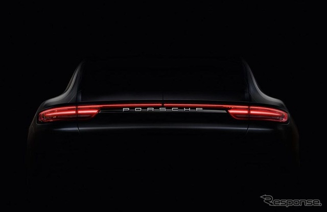 ポルシェ パナメーラ 次期型の予告イメージ