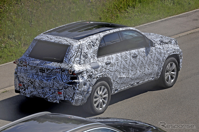 メルセデスベンツ GLE 次期型スクープ写真