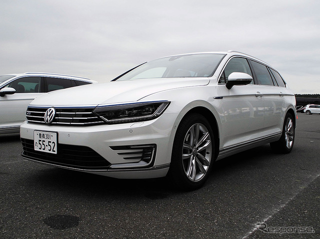 VW パサートGTE 発表・試乗会(千葉・袖ヶ浦フォレストレースウェイ、6月7日)