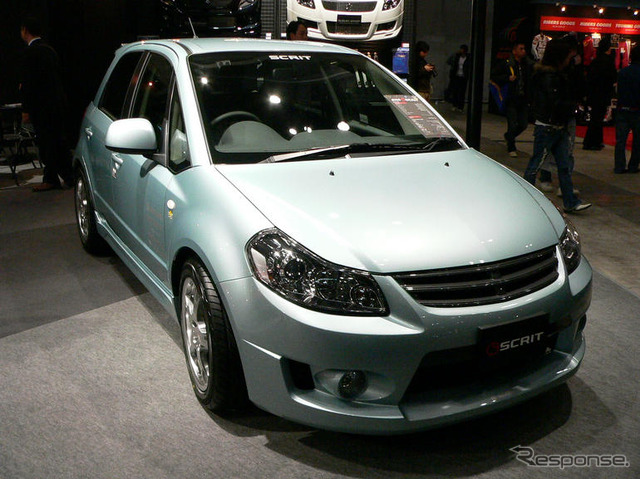 【東京オートサロン07】スズキ SX4 SCRIT のジャパニメーション