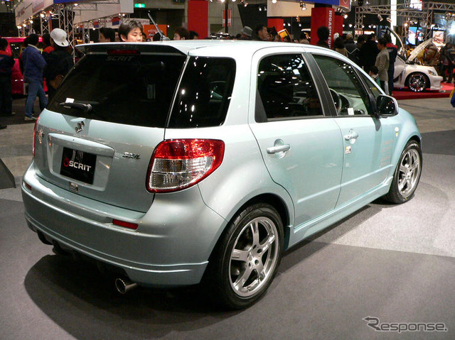 【東京オートサロン07】スズキ SX4 SCRIT のジャパニメーション
