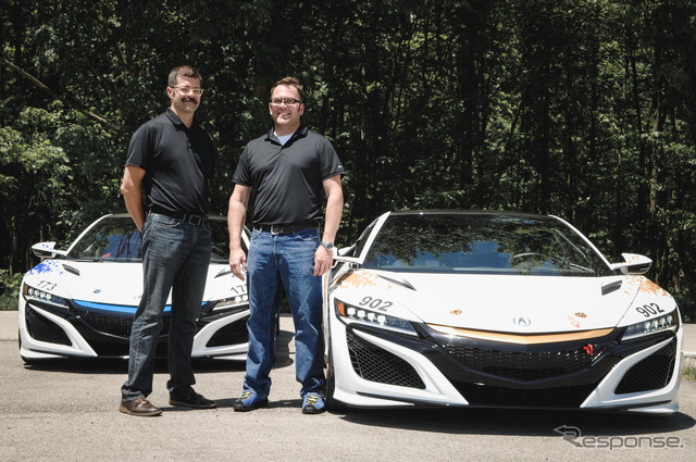 アキュラ(ホンダ)NSX 新型のパイクスピークッ国際ヒルクライム参戦車両