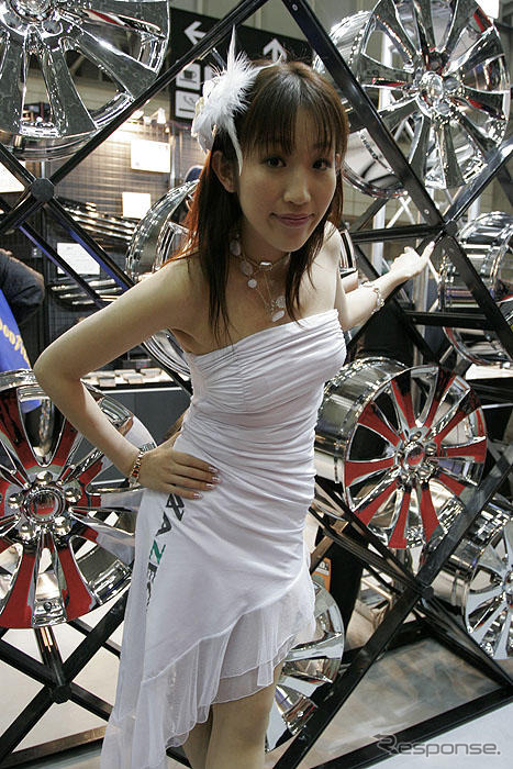 【東京オートサロン07】コンパニオン写真蔵…その73、アゼクト
