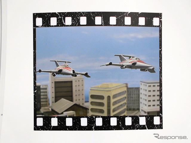 怪獣攻撃隊MATの空の要、マットアロー1号、2号、マットジャイロなどの資料展示もいろいろ(「東京スカイツリー ウルトラ作戦第634号」、6月10日~7月21日)