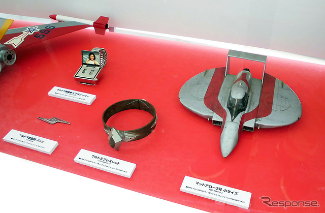 怪獣攻撃隊MATの空の要、マットアロー1号、2号、マットジャイロなどの資料展示もいろいろ(「東京スカイツリー ウルトラ作戦第634号」、6月10日~7月21日)
