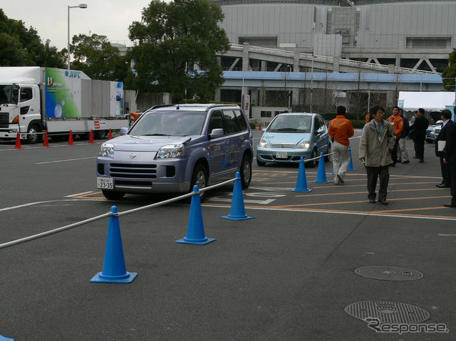 【FC EXPO07】燃料電池車の試乗希望者はお早めに会場へ