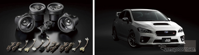 SonicPLUS ハイグレードモデル「SFR-S01M」とデモカー「スバル WRX STI」