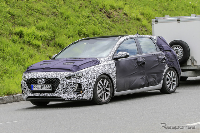 ヒュンダイ i30(エラントラ)スクープ写真