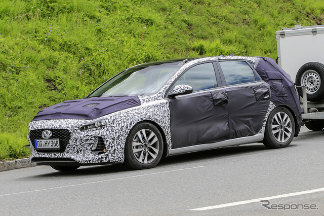 ヒュンダイ i30(エラントラ)スクープ写真