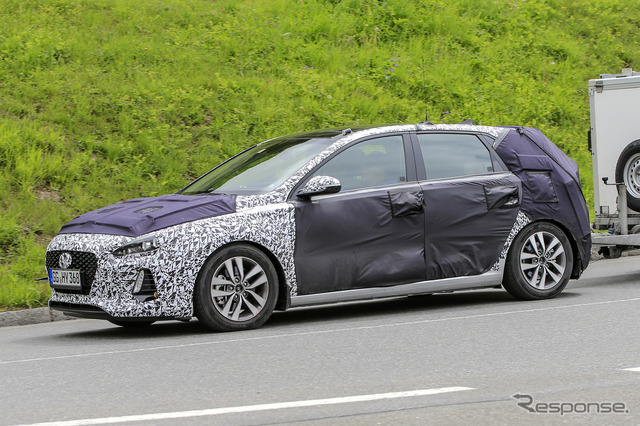 ヒュンダイ i30(エラントラ)スクープ写真