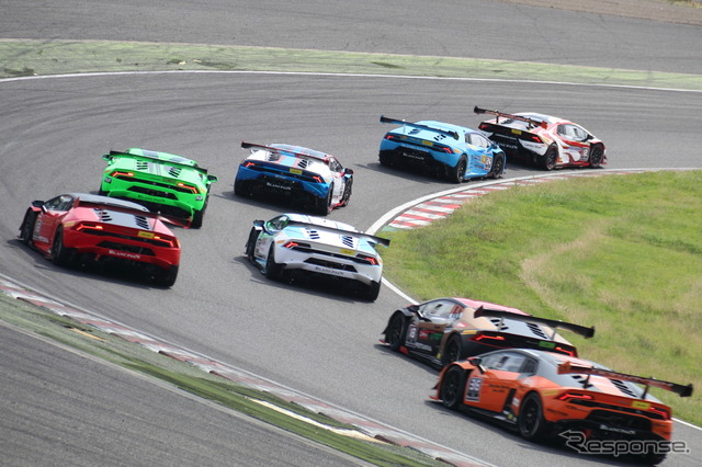 2016ランボルギーニ・ブランパン・スーパートロフェオの鈴鹿ラウンド