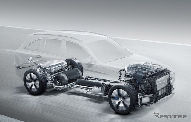 メルセデスベンツ GLC F-CELL のプロトタイプ車