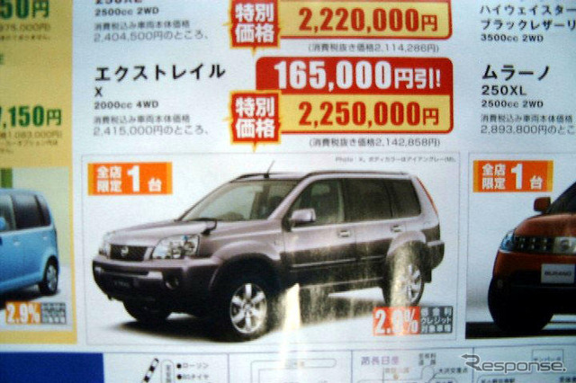 【新車値引き情報】さあ、ミニバン＆SUVででかけよう