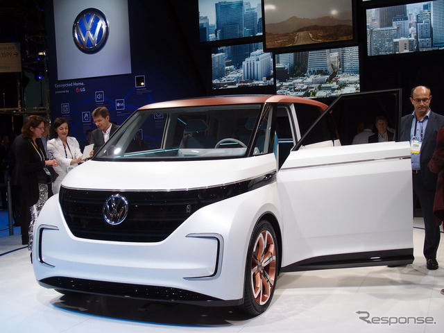 VWの次世代EVの方向性を示すコンセプトカー「BUDD-e」