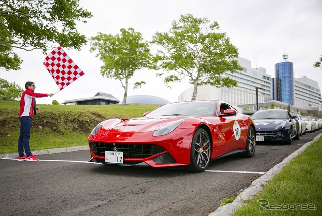 フェラーリ 北海道ラリー2016(DAY2)