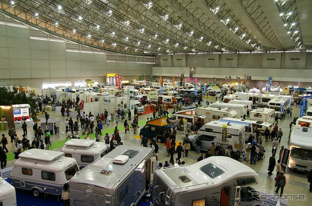 【キャンピング&RVショー07】160台以上のキャンピングカーが集結